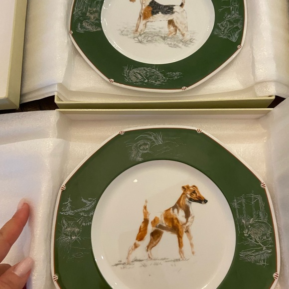 Two Hermes Limoges plates - Picture 5 of 9
